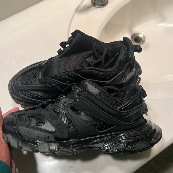 Balenciaga Track Sneaker ‘Clear Sole- Black’ (used) - Picture 2 of 4